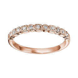 14K Rose Gold Mixable Ring