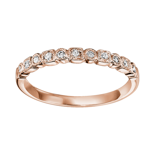 10K Rose Gold Mixable Ring