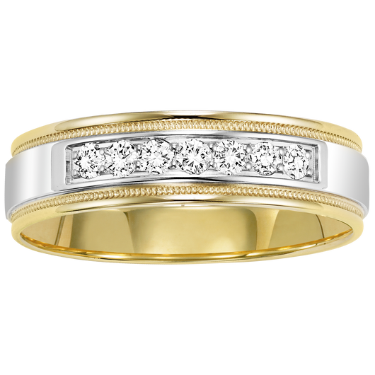 Gold Two Tone Gents Band