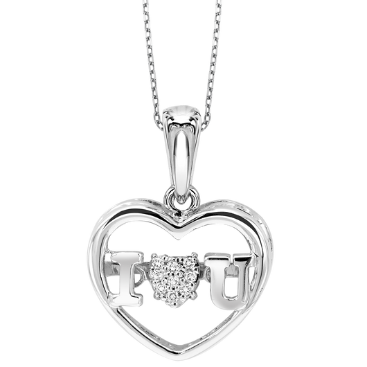 Gold Diamond ROL Pendant - ROL1240