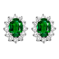 Lady Di Colorstone Ensemble Earrings