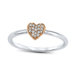 14K Diamond Ring 1/15CTW