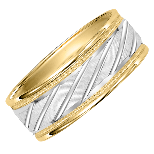 Gold Two Tone Gents Band